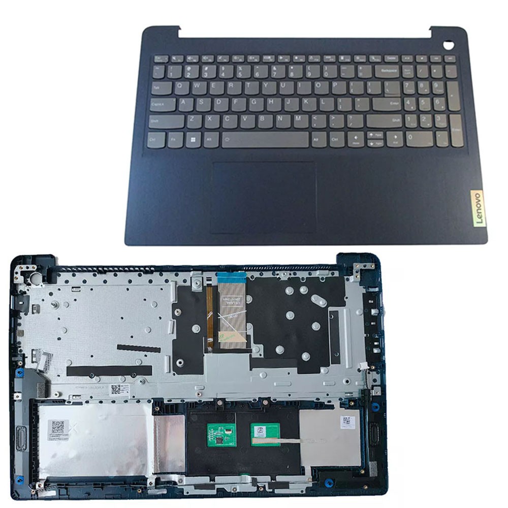 New For Lenovo IdeaPad 3-15ALC6 82KU 5CB1B60432 Palmrest Keyboard BLUE US