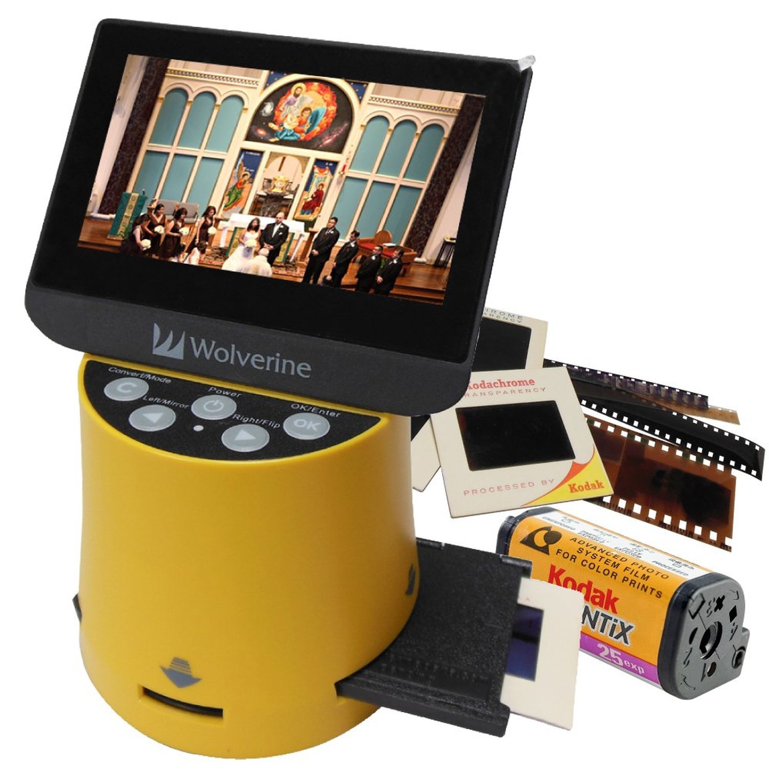 Wolverine Titan 8-in-1 High Resolution 35mm, 127, 126, 110 and APS Film to Di...
