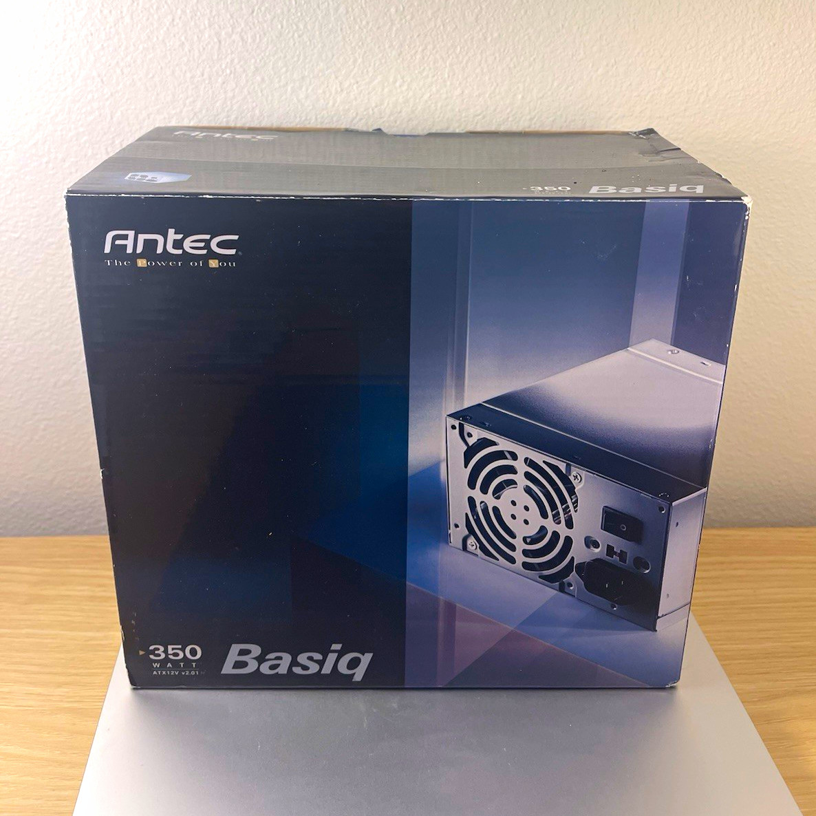 Antec Basiq BP350 350W ATX12V v2.01 Power Supply PSU SATA Dual 12V Black