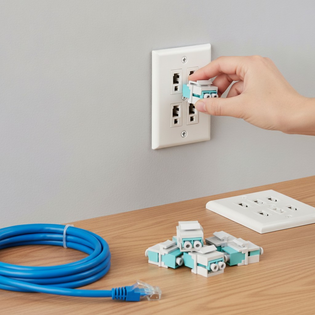 10 Count Duplex LC Fiber Couplers: Effortless Installation & Wide Compatibility