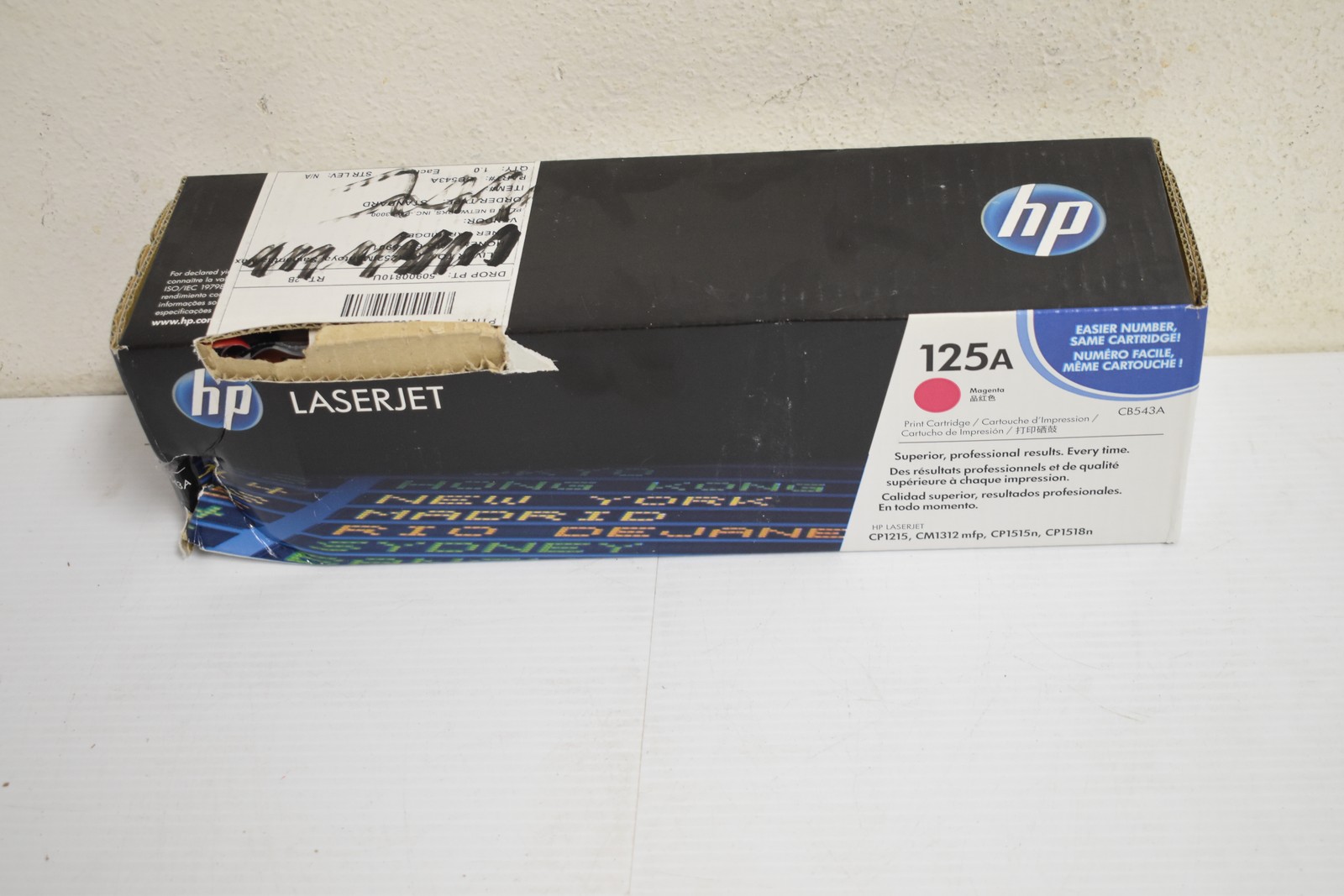 HP 125A Magenta Toner Cartridge (CB543A) (#3785)