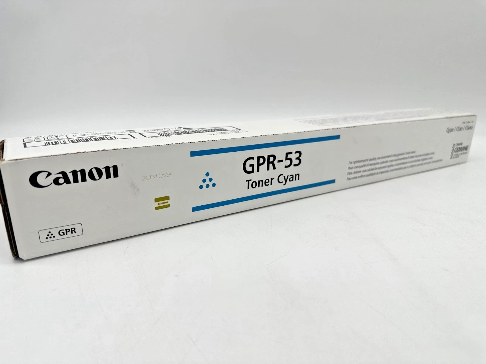 NEW GENUINE CANON GPR-53 CYAN TONER 8524B003[ ImageRunner Advance Factory Sealed