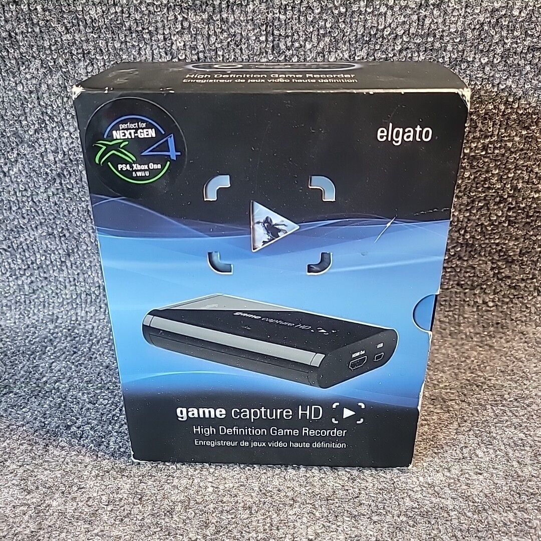 Elgato Game Capture HD High Definition Game Recorder - 10025010 READ