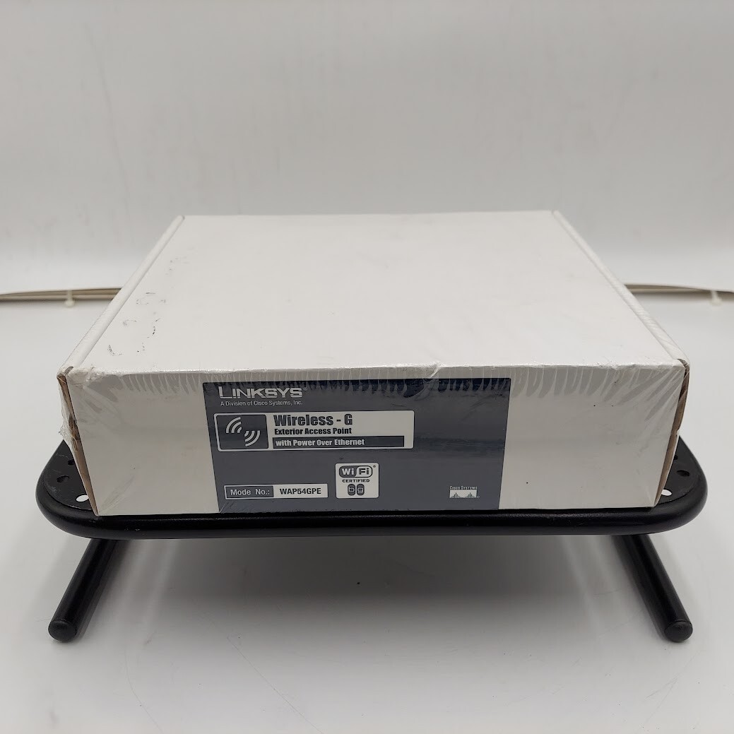 Linksys Cisco Systems WAP54GPE Wireless-G Exterior Access Point-NEW