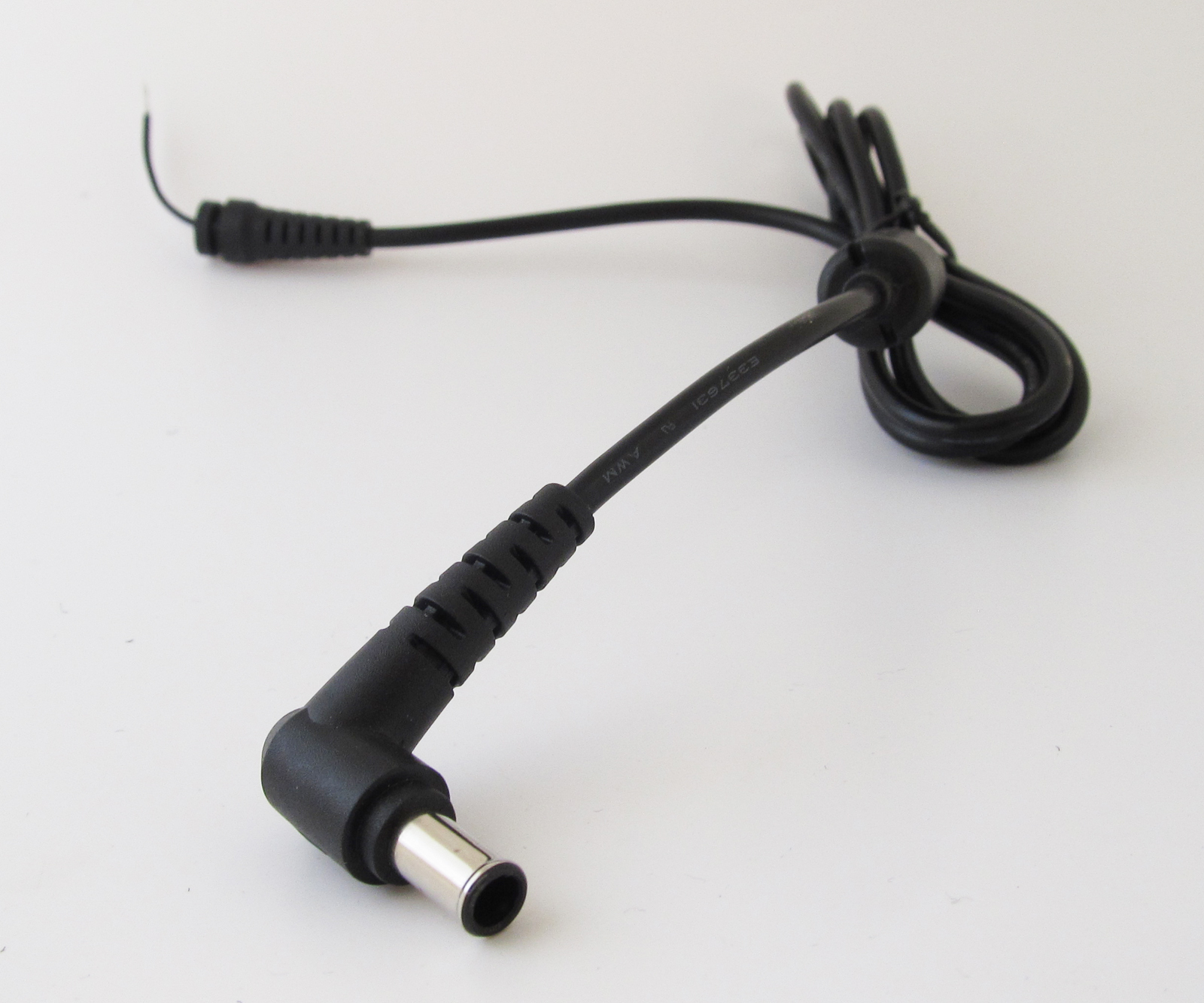 5pcs 4FT/1.2M 6.0mm Pin DC Power Plug Socket Connector Cord Cable w/Lock Ring