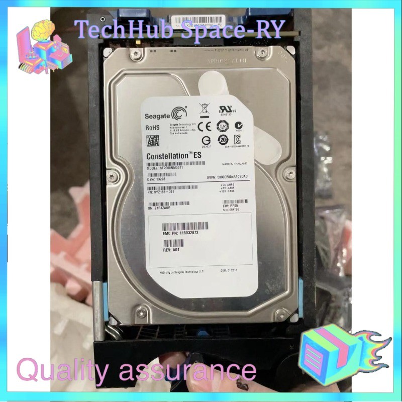 EMC VMAX 005049612 118032872 2TB 7.2K SATA VMX-SA07-020 Hard Drive