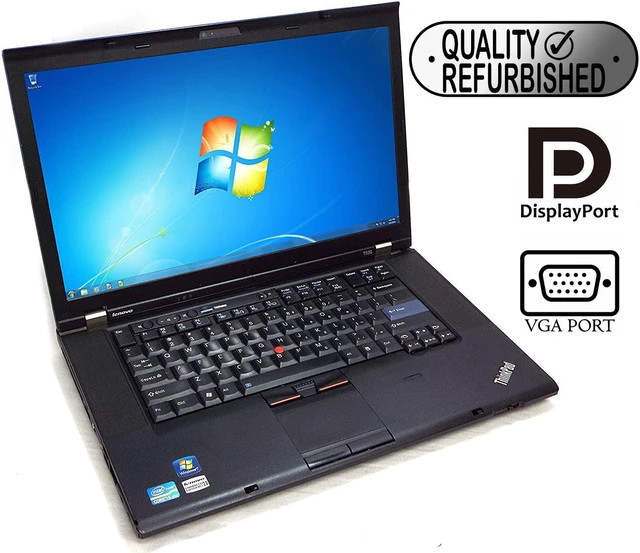 Lenovo ThinkPad T520 15.6 in i5-2410M 8GB DDR3 500GB HDD W10 Pro