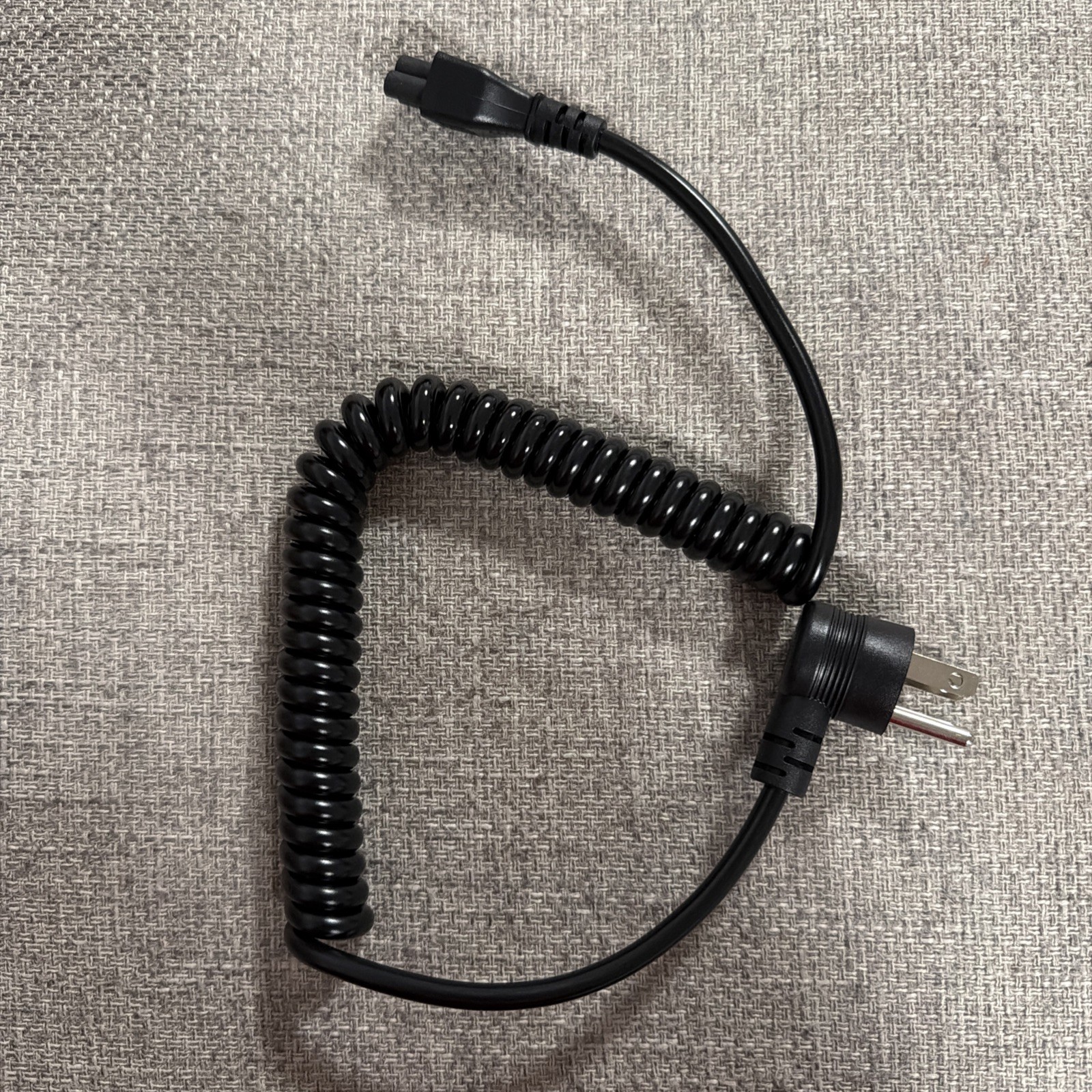 YACSEJAO 3-prong coiled power cable