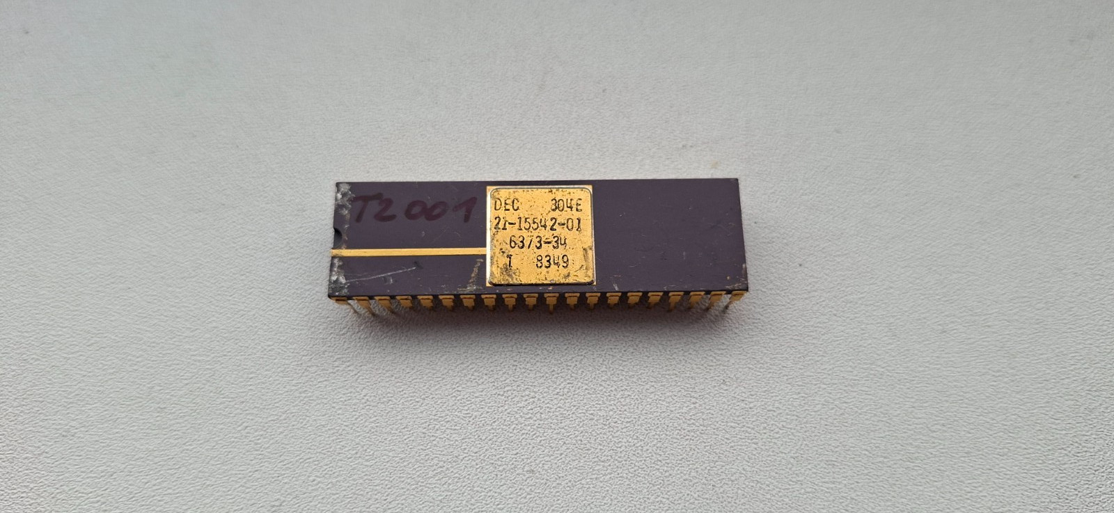 DEC 304E 21-15542-01 rare DEC F-11 vintage MMU GOLD #2