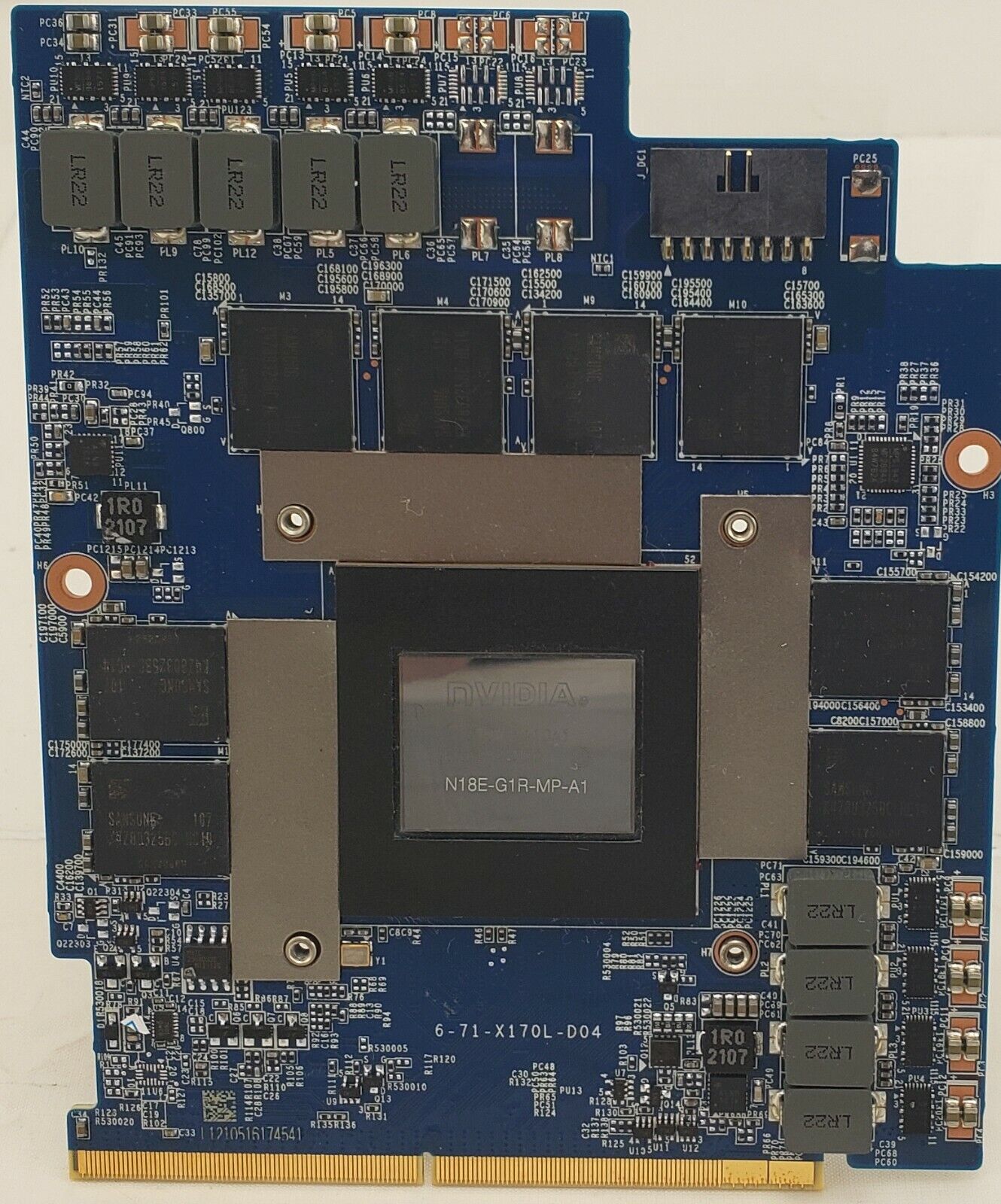Clevo X170SM: NVIDIA RTX 2070 REFRESH; (N18E-G1R); MXM3.1; GPU Upgrade Kit 