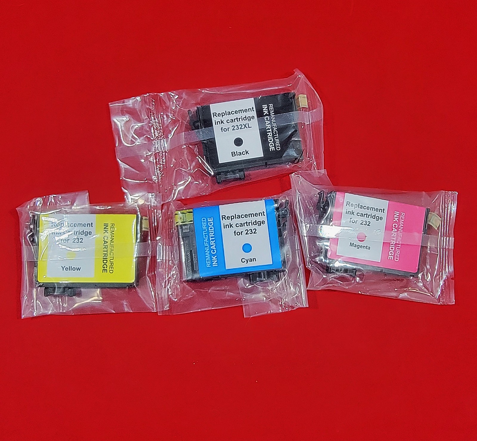 Replacement Ink Cartridge 232XL/232. 4pcs for Epson printers New sealed