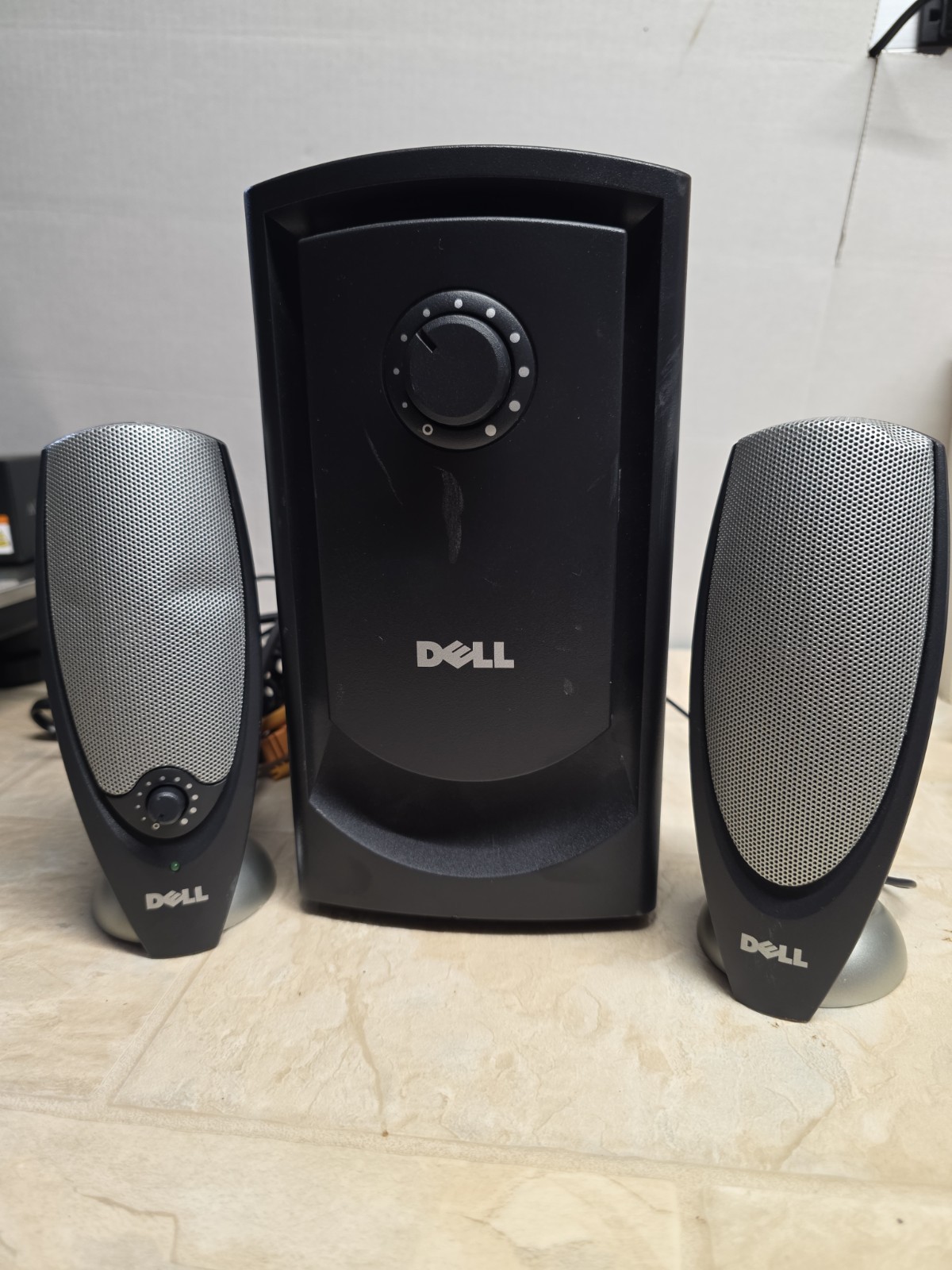 Dell A425 Zylux Multimedia Computer Speaker System With Powered Subwoofer