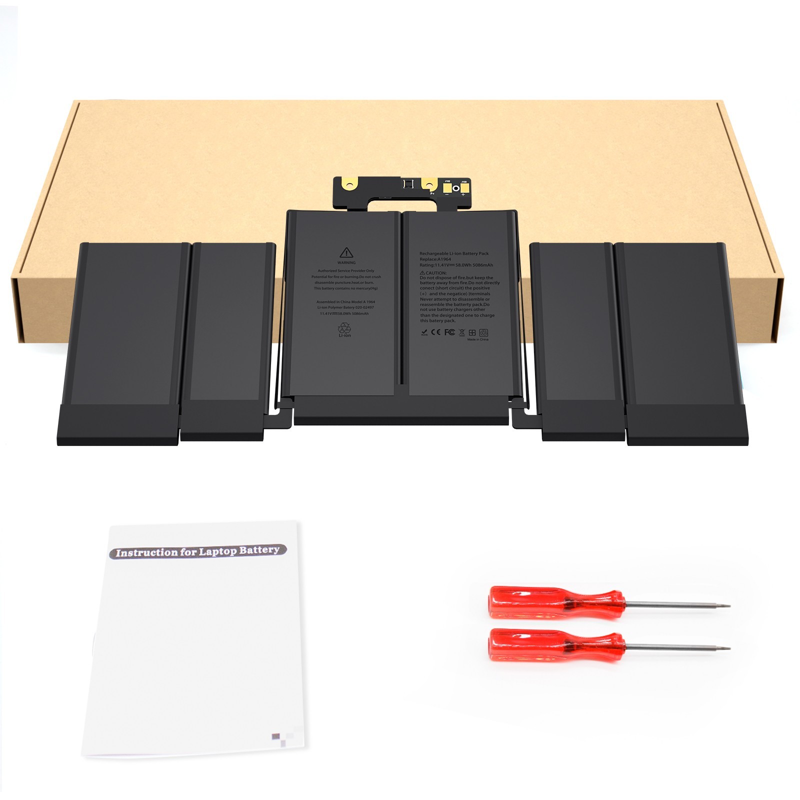 New OEM A1964 Battery for MacBook Pro 13" A1989 Laptop Mid 2018 2019 A2251 2020