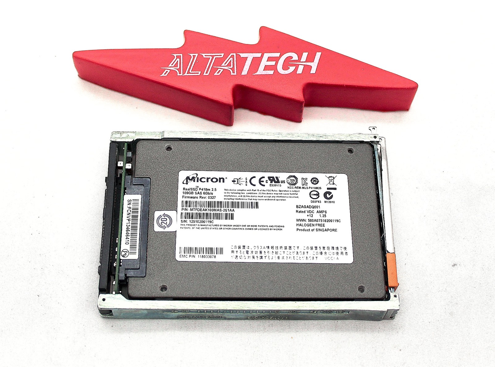 EMC 5050598 100GB SSD SAS 2.5 6G VNXE3200