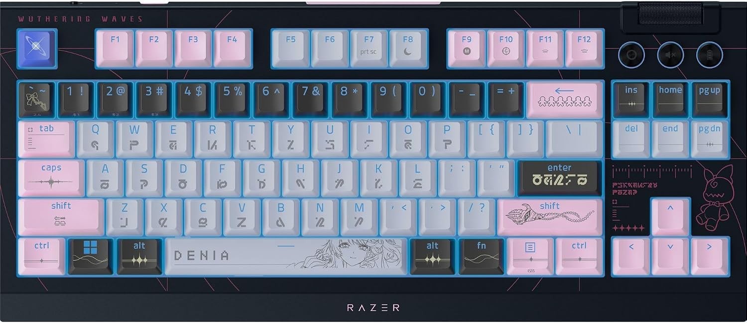 Razer BlackWidow V4 TKL Wireless Keyboard Wuthering Waves Certified Refurbished