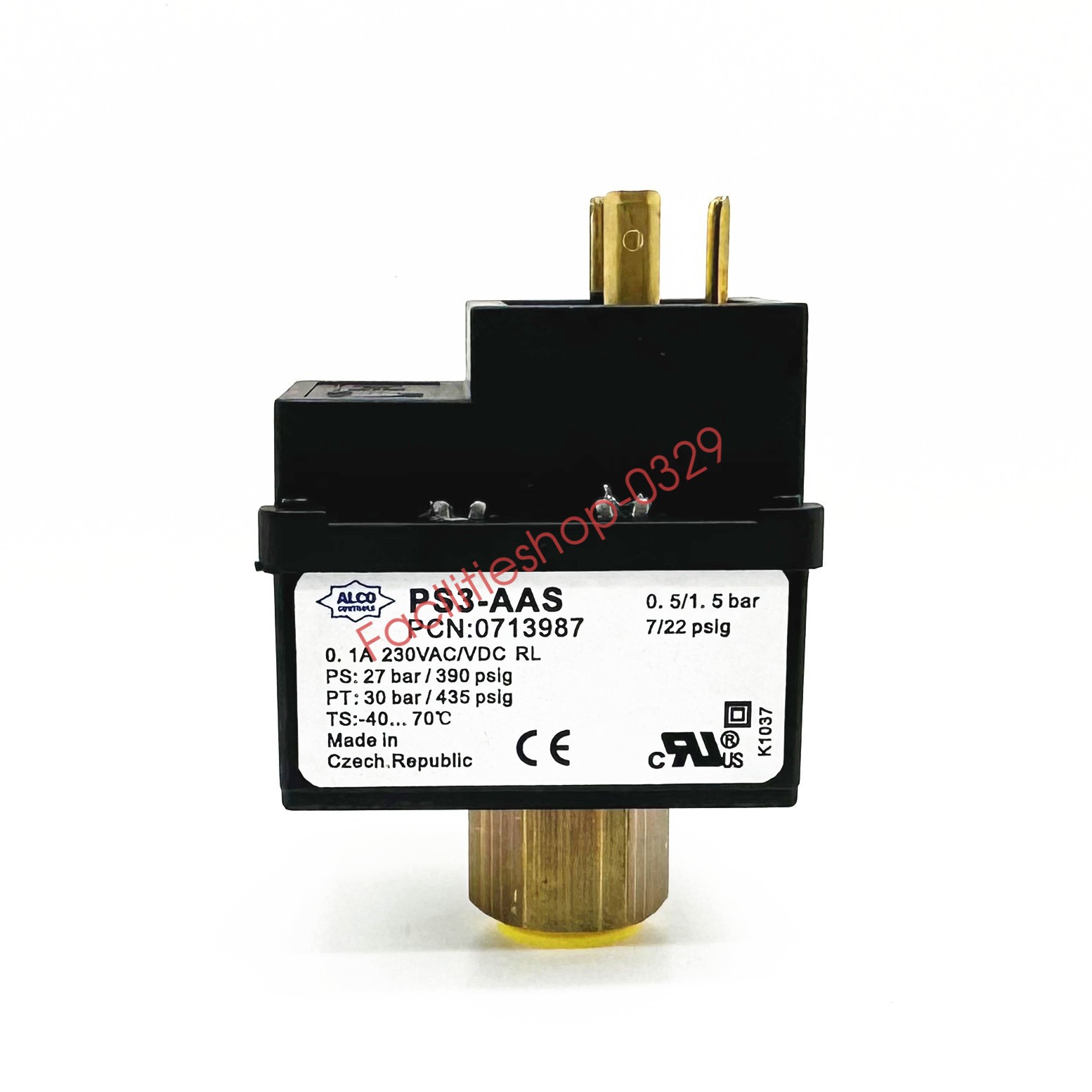 1pcs ALCO EMERSON PS3-AAS 0.5/1.5bar  Pressure Switch Relay Controller DHL/FedEx