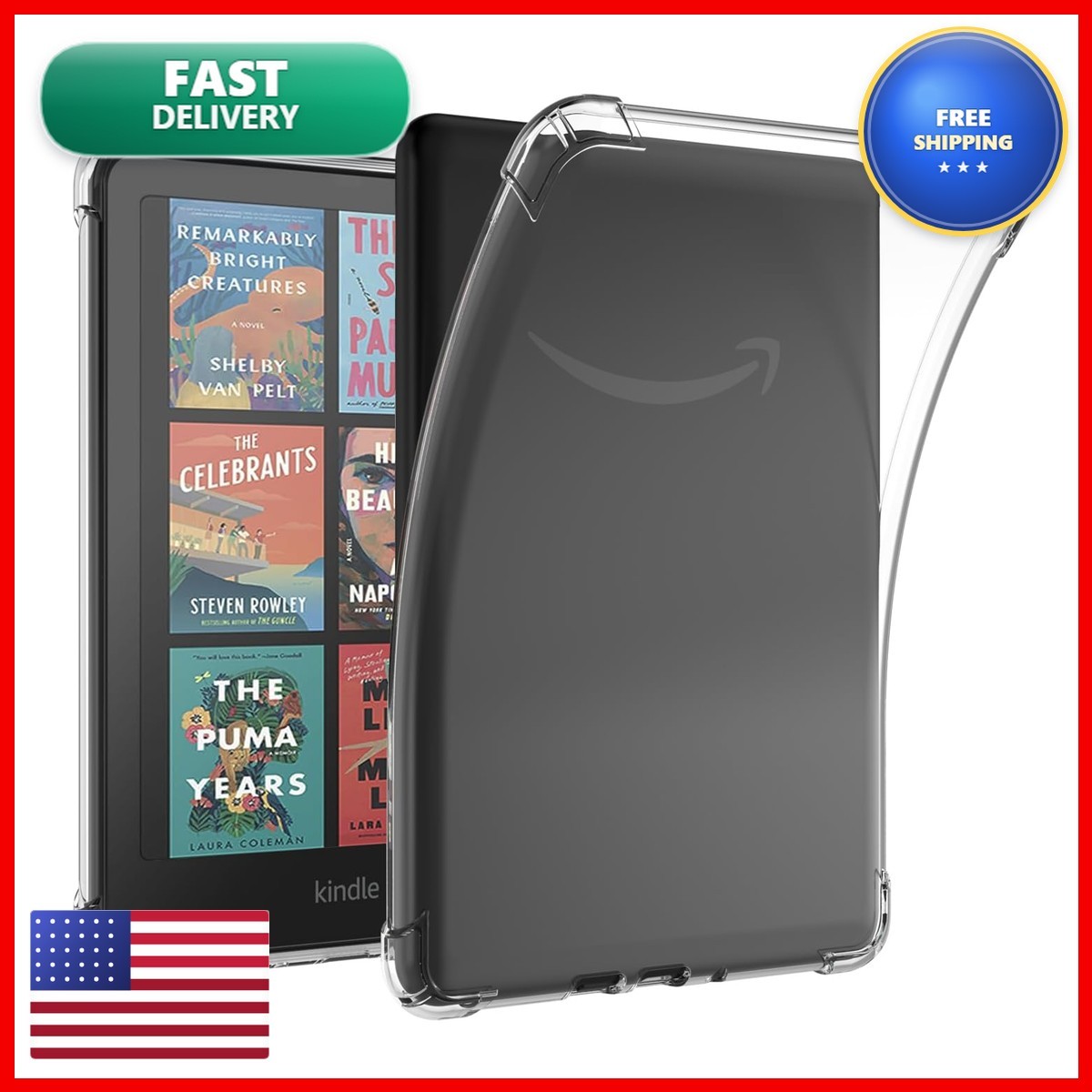 Aircawin 7'' All-New Kindle Paperwhite 12th Gen 2024 & Kindle Colorsoft