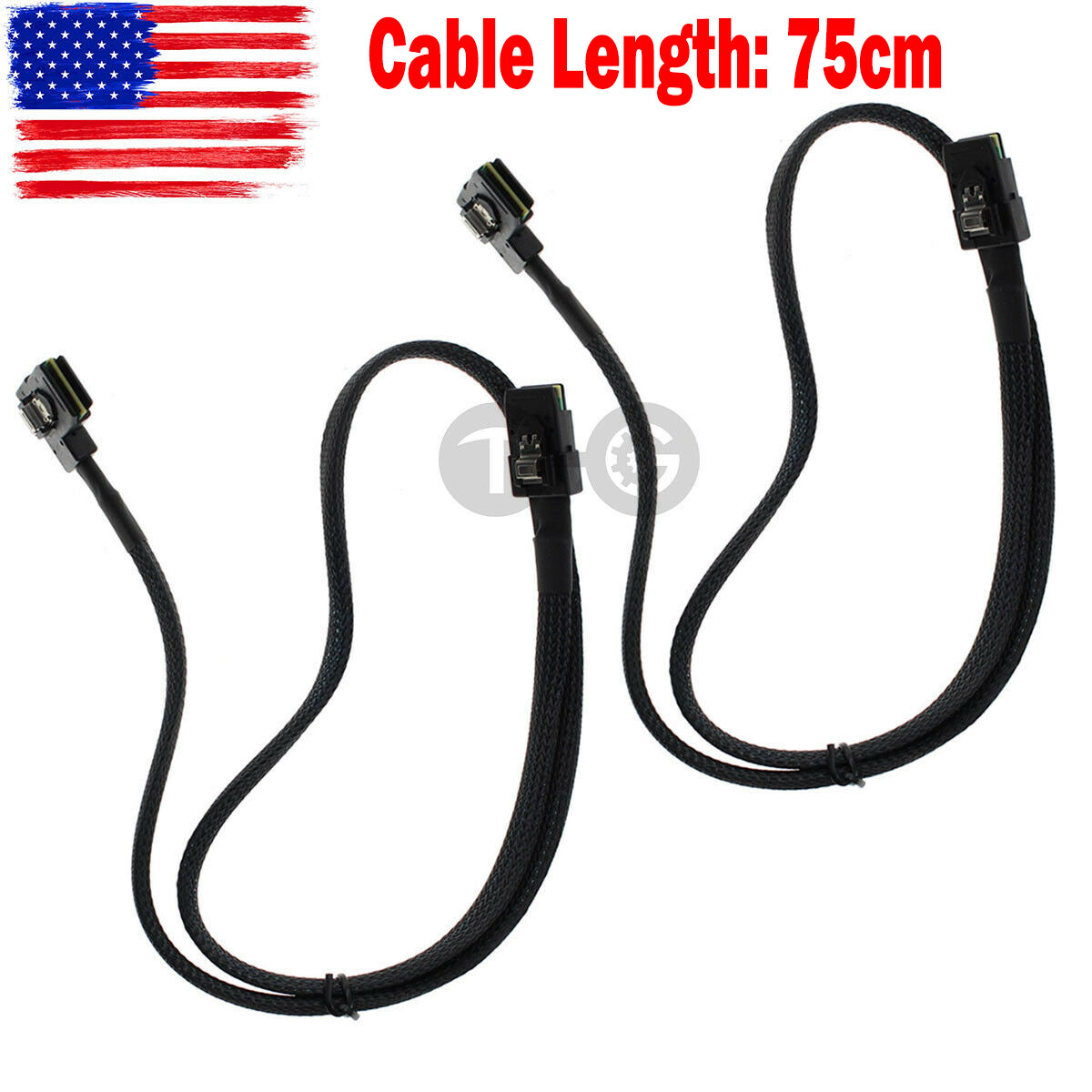 2pcs New M246M 0M246M SAS-A SAS-B SATA Cable For Dell Poweredge R610 R710 H700