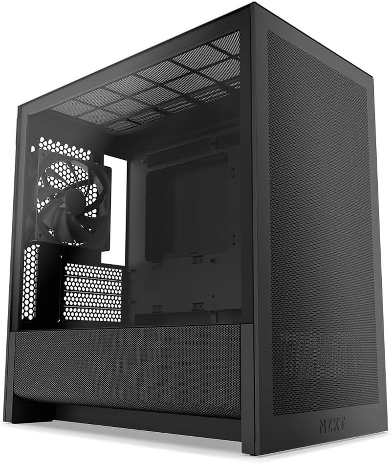 H3 Flow – Micro-Atx PC Case – Optimized Airflow – Includes 1 X 120Mm Rear Fan –