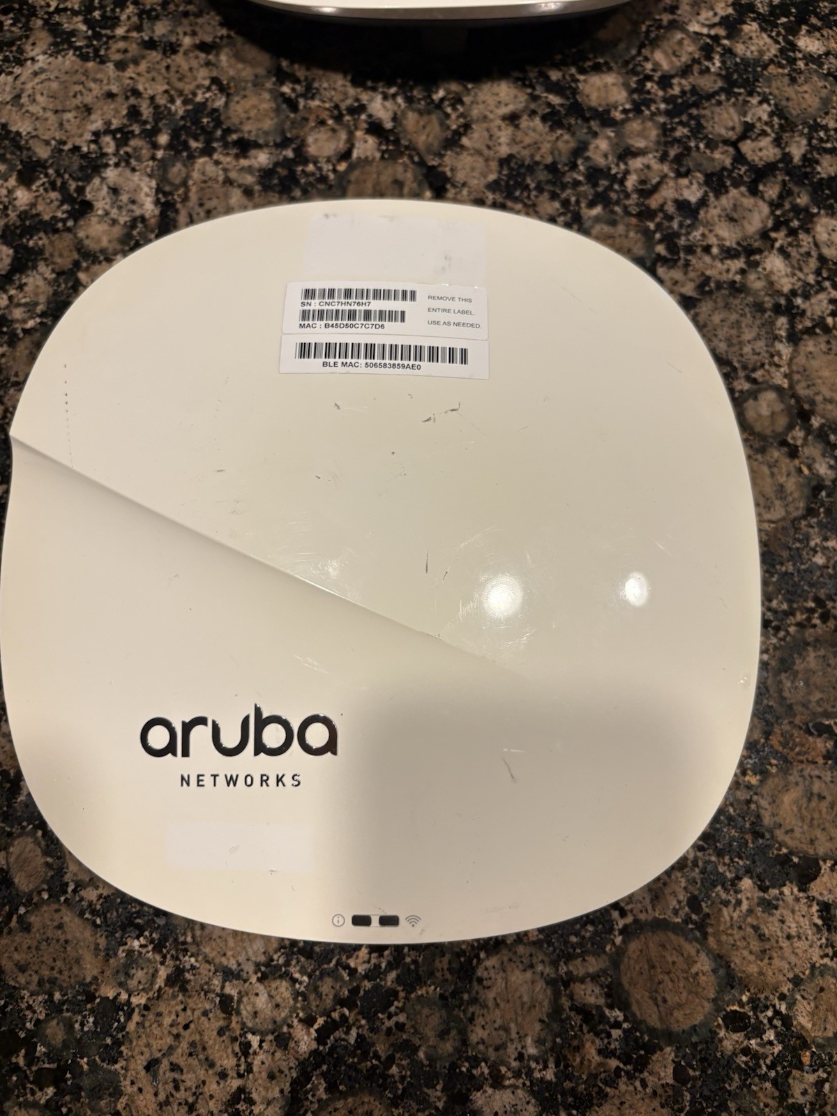 Aruba Networks APIN0325 Wireless Access Point, White (MPN APIN0325, JW327A)