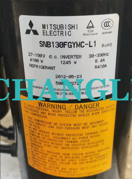 1PCS Mitsubishi SNB130FGYMC-L1 Compressor new via FedEx or DHL