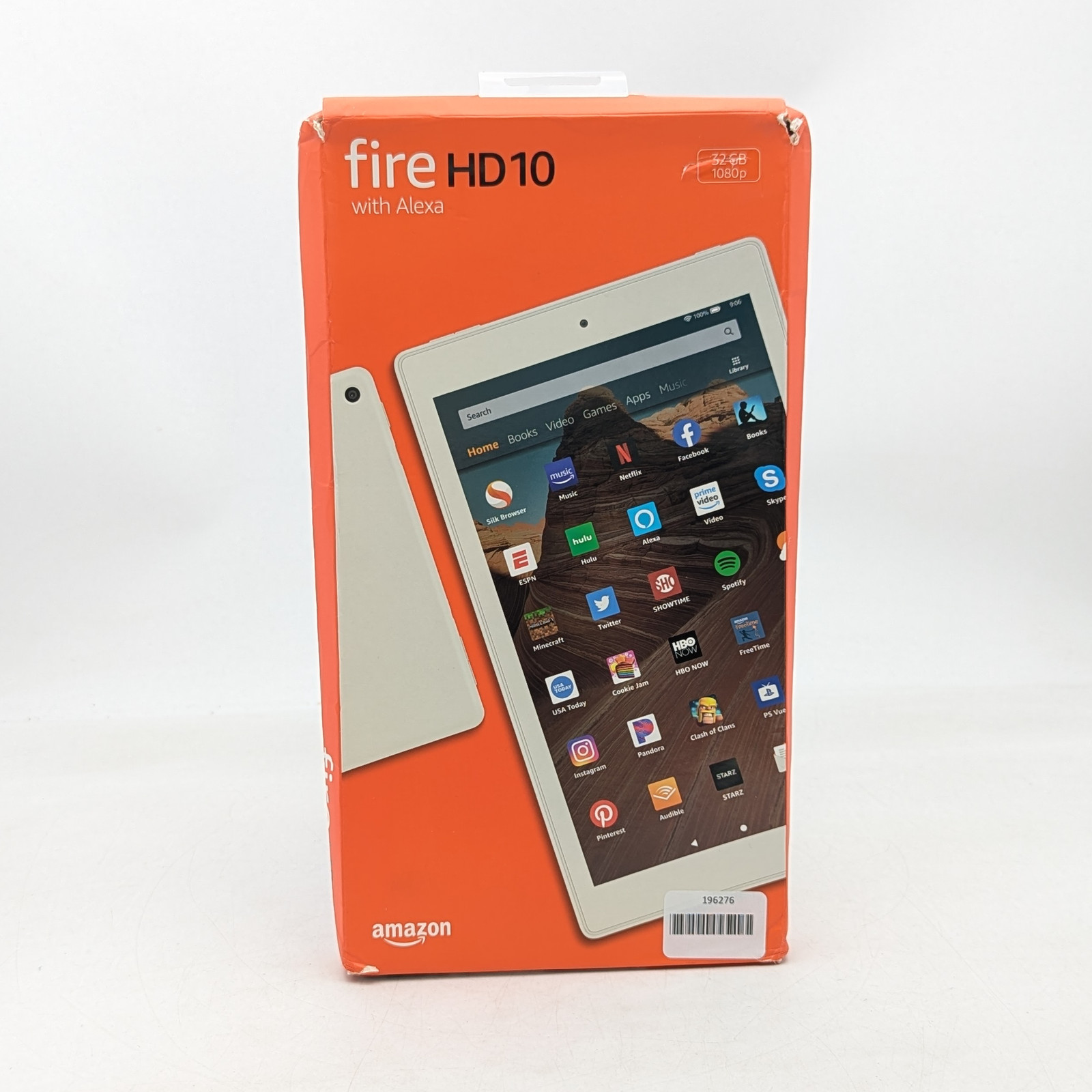 Amazon Fire HD 10 (9th Generation) with Alexa 32GB | White | WIFI ONLY