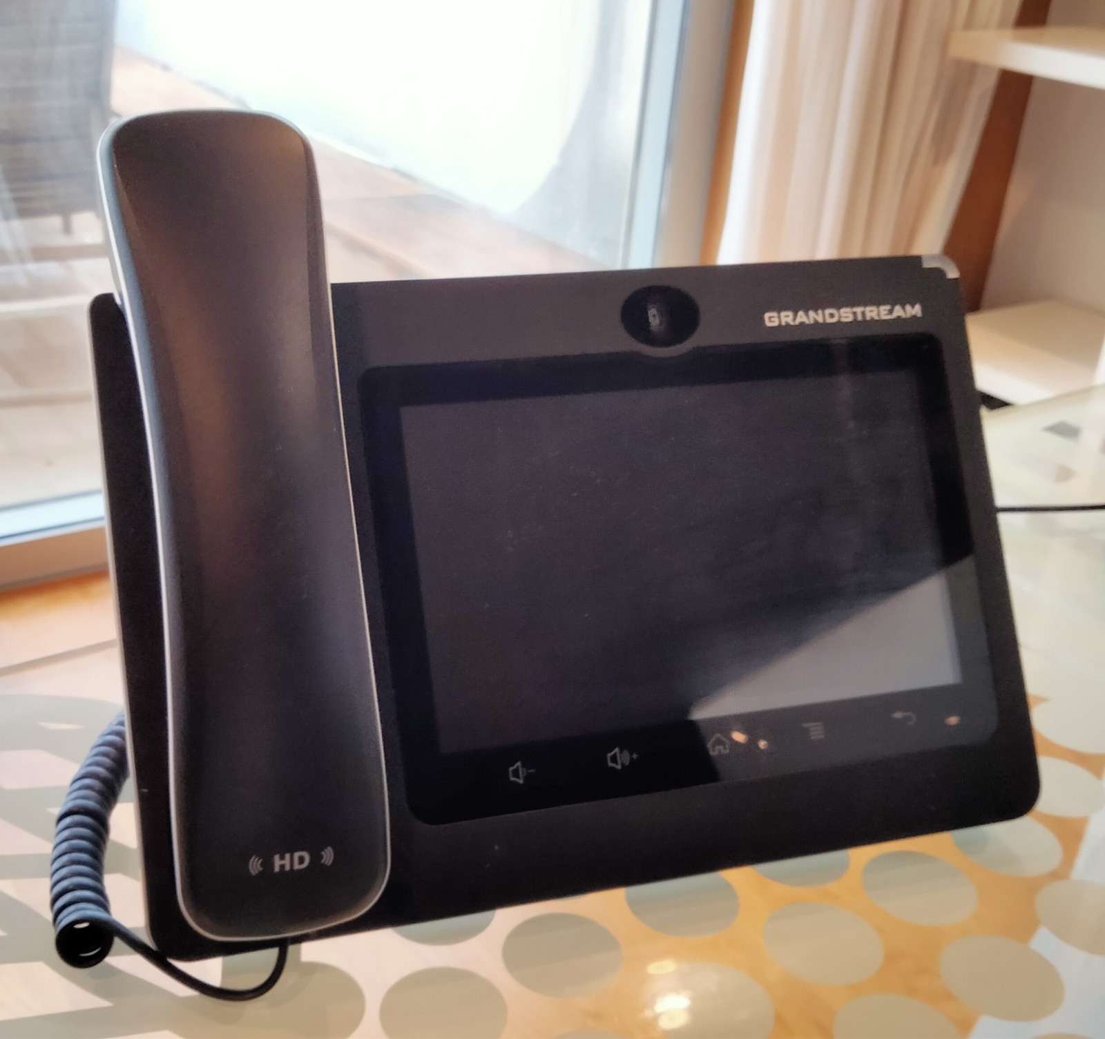 Grandstream GXV3275 7in. IP Phone - Black