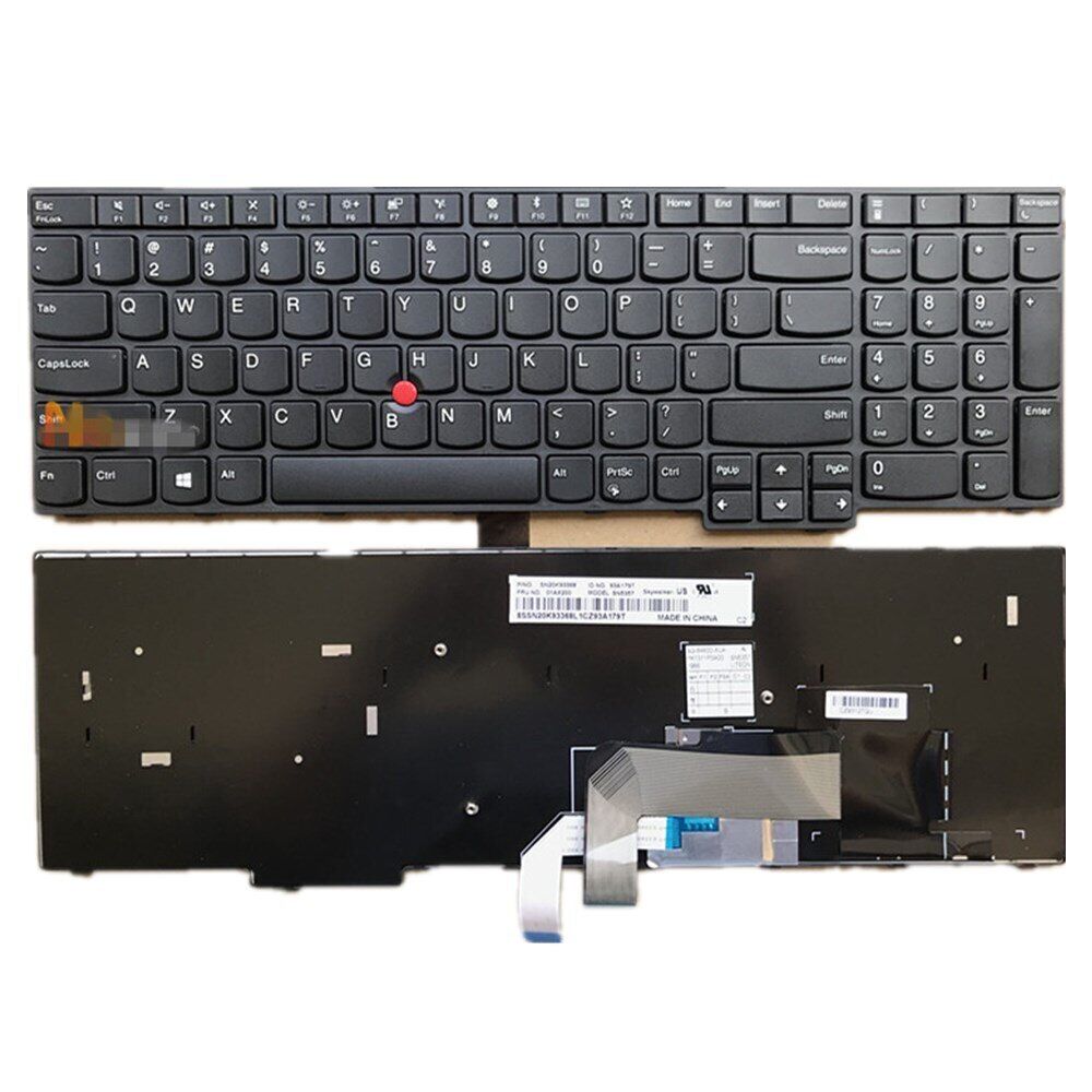 New for Lenovo IBM ThinkPad Edge E570 E570c E575 US Keyboard without backlit