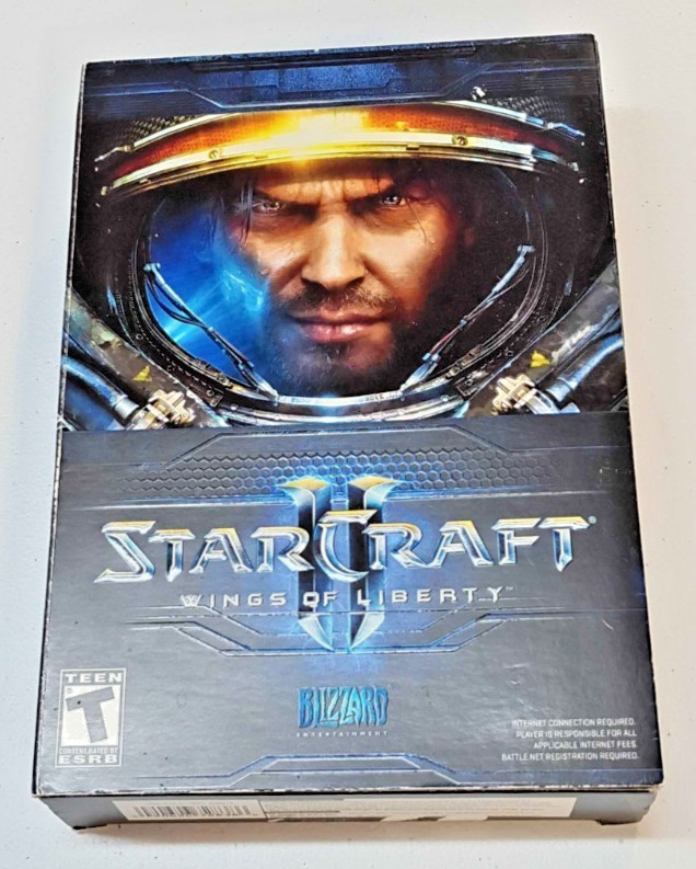 Starcraft Star Craft II 2 Wings of Liberty PC & Mac Game Blizzard w/ Guest Pass
