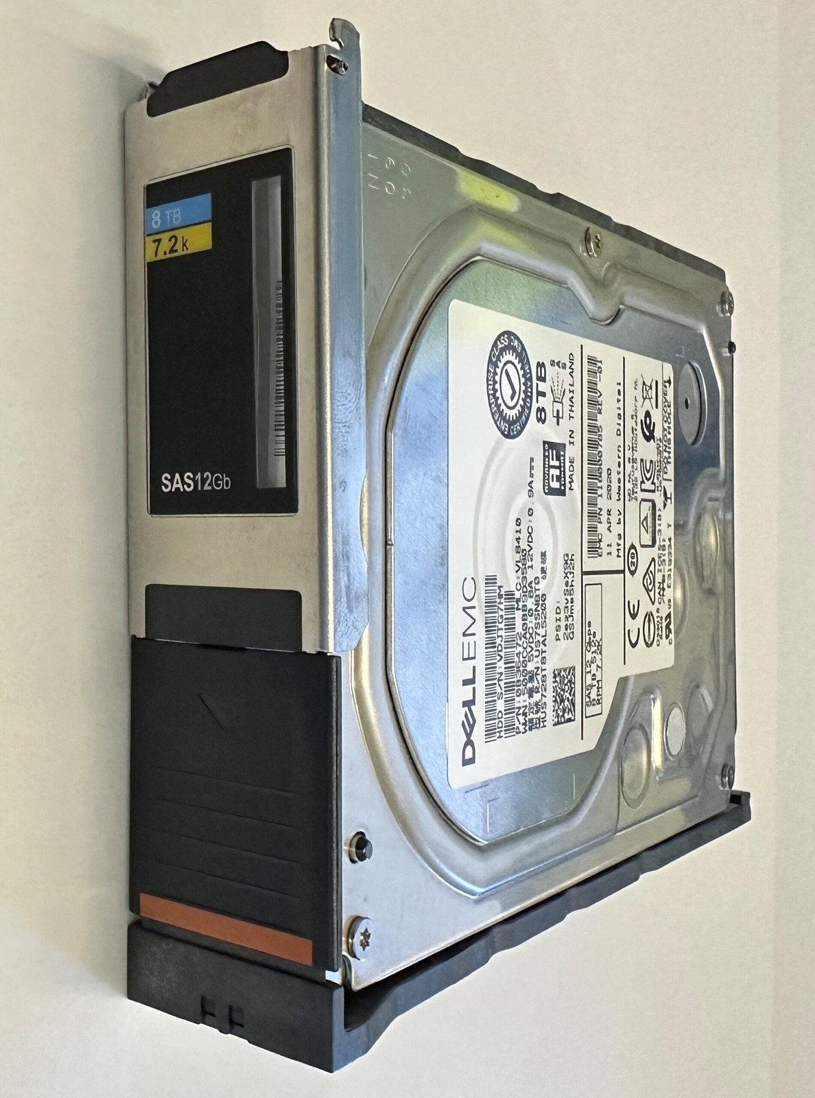 X-DS60-8TBS - EMC 8TB 7200 RPM SAS 3.5" HDD for Data Domain DS60, 60 bay encl...