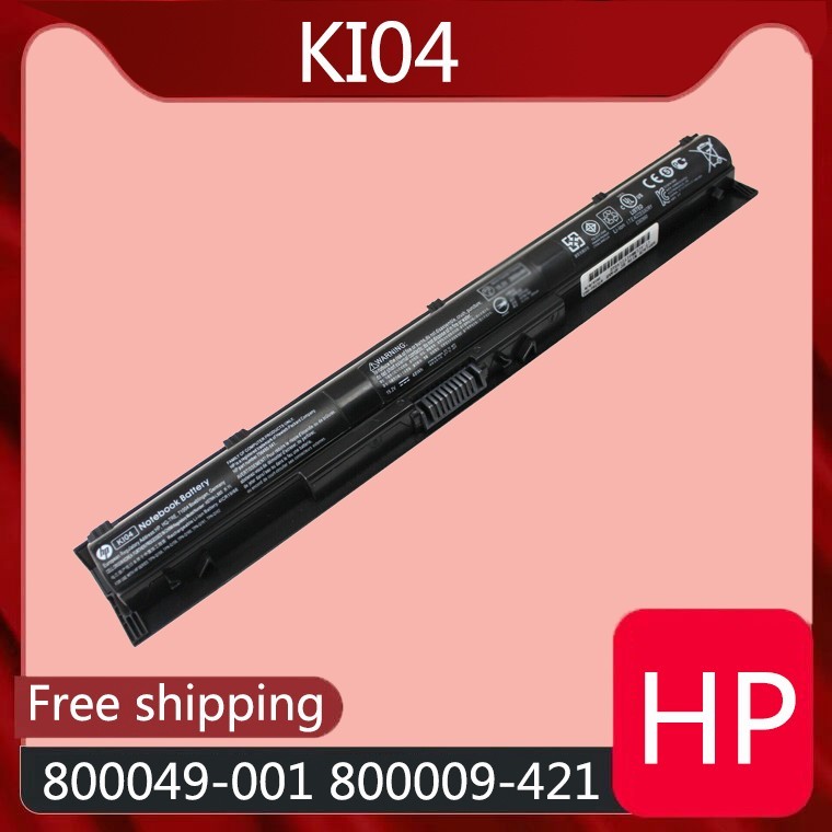 New Genuine OEM KI04 K104 Battery for HP Pavilion 14 15 17 800009-421 800049-001