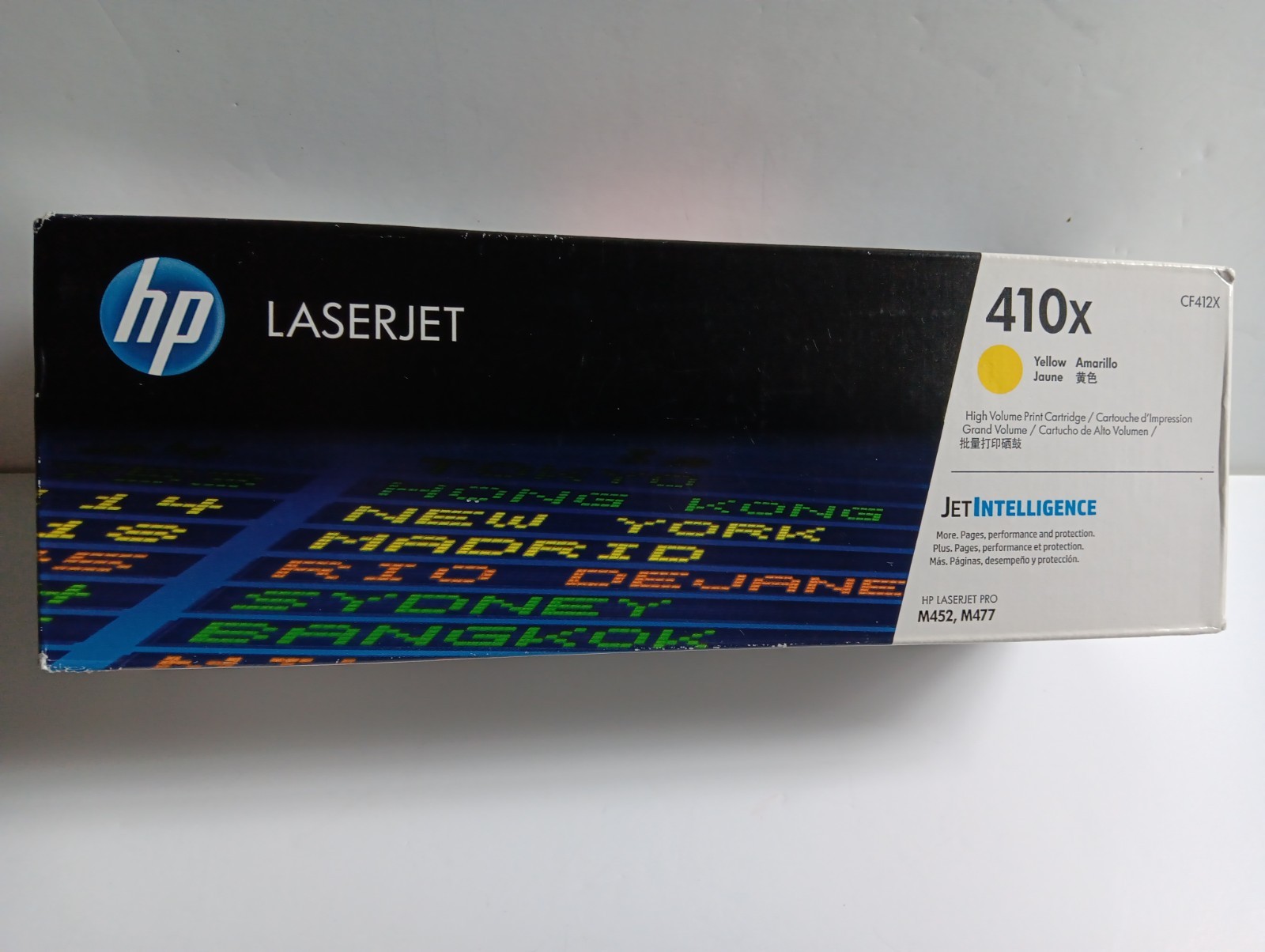 HP 410X Yellow High Yield Toner Genuine OEM M452 M477 BRAND NEW FACTORY SEALED