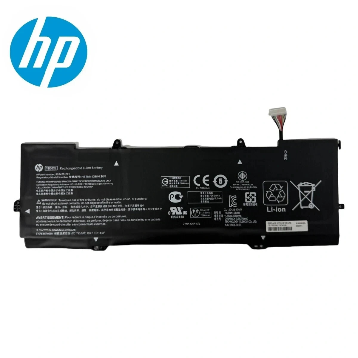 New Genuine YB06XL HSTNN-DB8H Battery for HP Spectre x360 15-ch010tx HSTNN-DB8V
