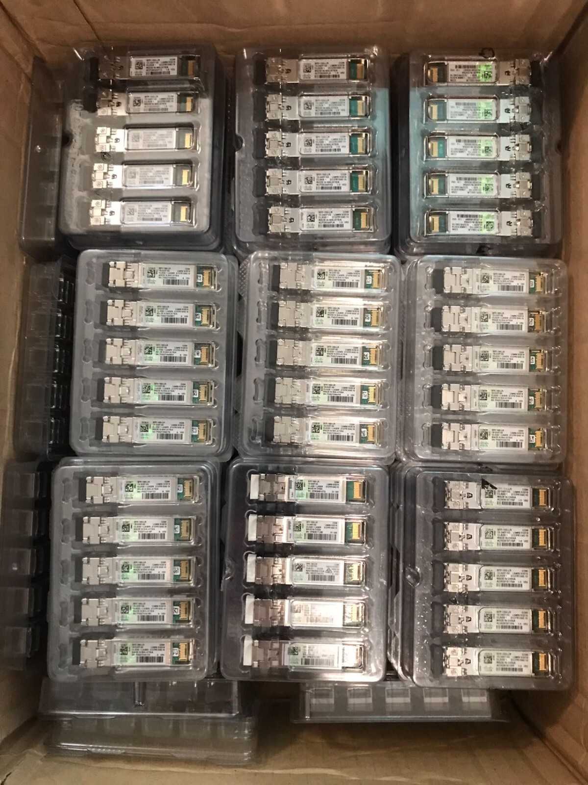 （1PC）New Cisco SFP-10G-LR 10-2457-02 10GBASE-LR 10GBASE-LW TRASNCEIVER W/HOLO