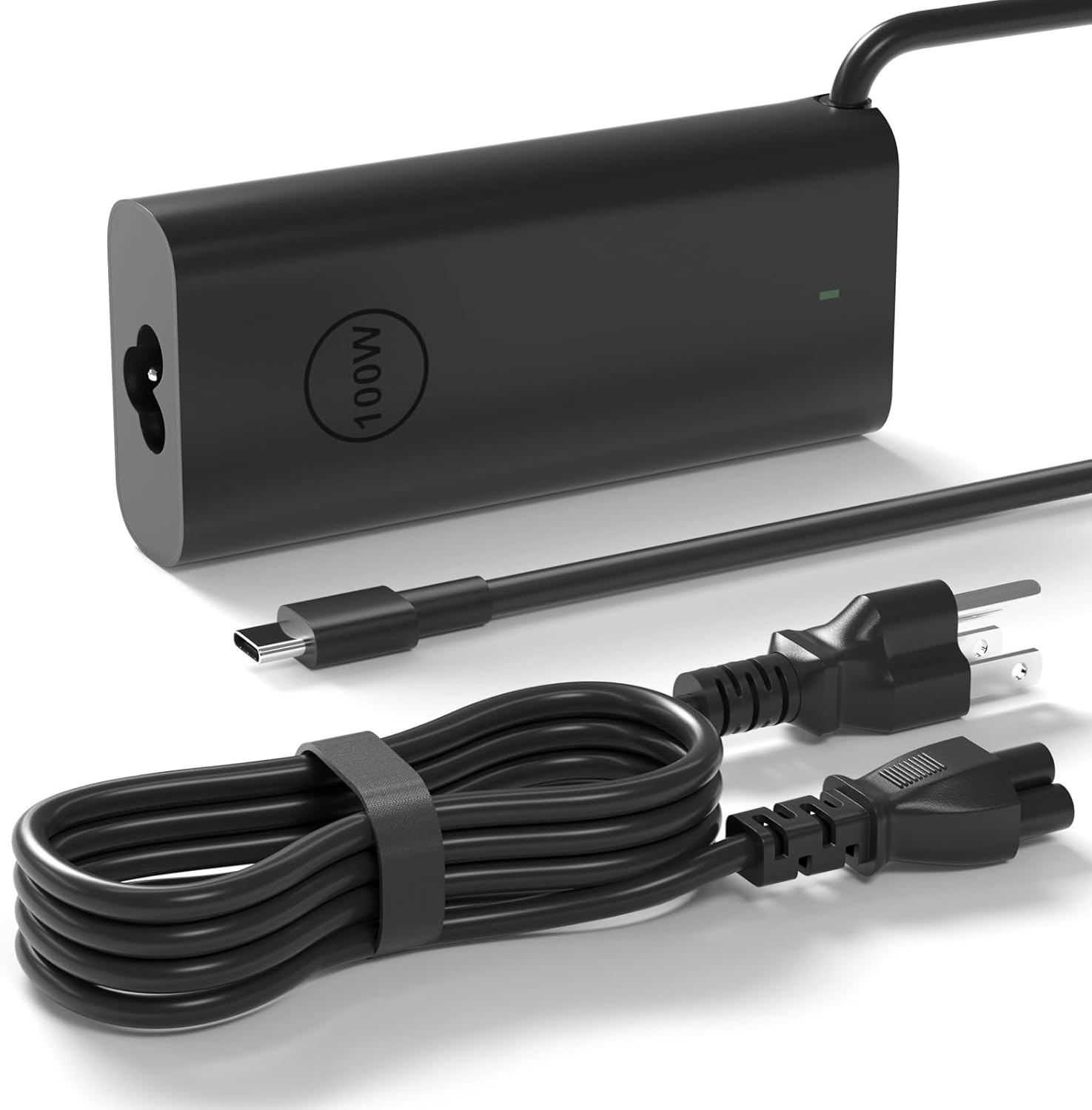 100W USB C Fast Charger for Dell XPS 15 9520 9510 9500&Latitude 9440 7640 Laptop
