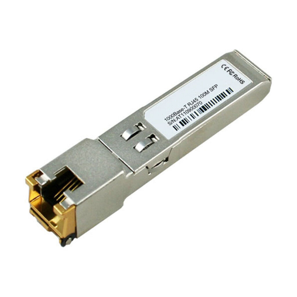 S-RJ01 MikroTik Compatible 1000Base-T SFP Transceiver module RJ-45 Copper