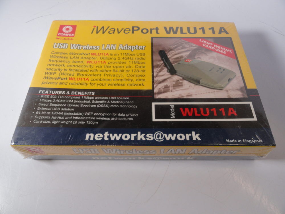 iWavePort WLU11A USB Wireless LAN Adapter - Free US Shipping