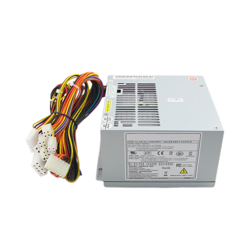 For Advantech IPC-610L 610H FSP300-60PLN Industrial Computer Power Supply 300W