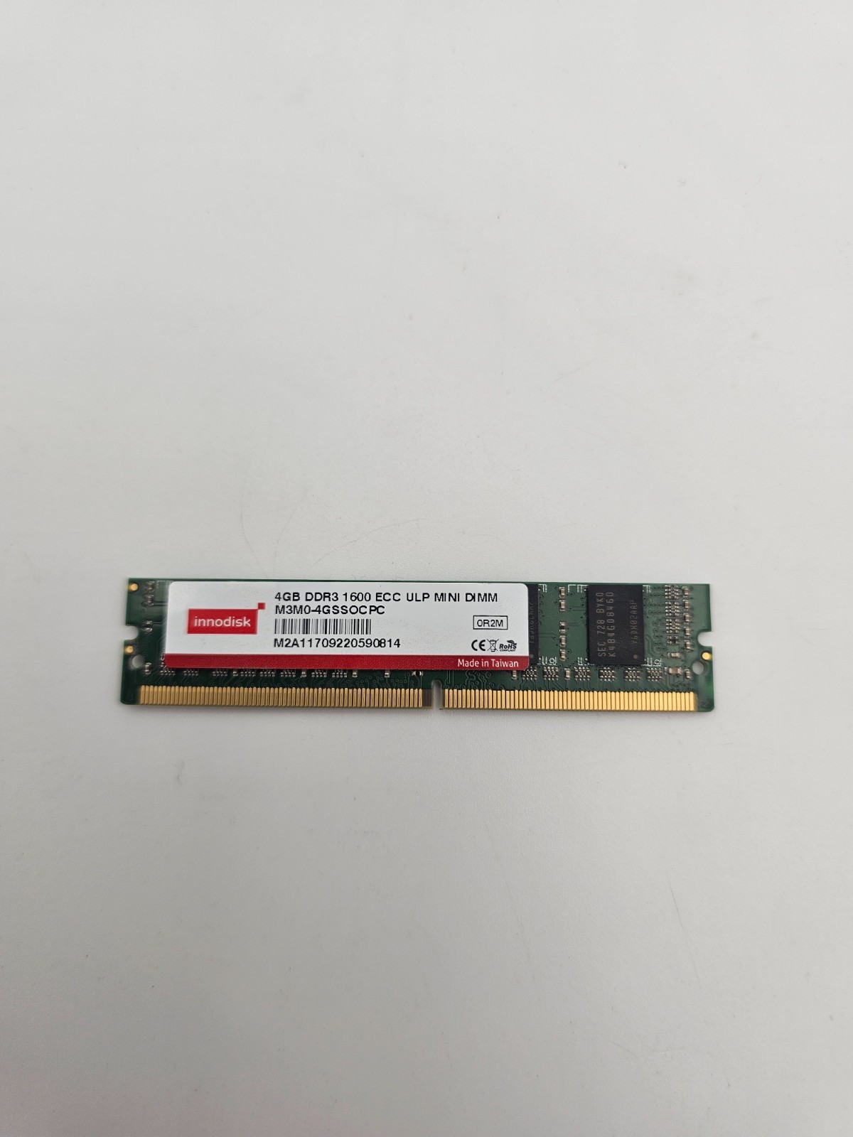 Innodisk M3M0-4GSSOCPC 4Gb DDR3 1600 ECC ULP MINI DIMM