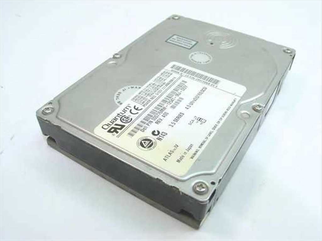 Quantum Atlas IV 4.5GB 3.5" Ultra3 SCSI Hard Drive 80-Pin 776MW U160 10K