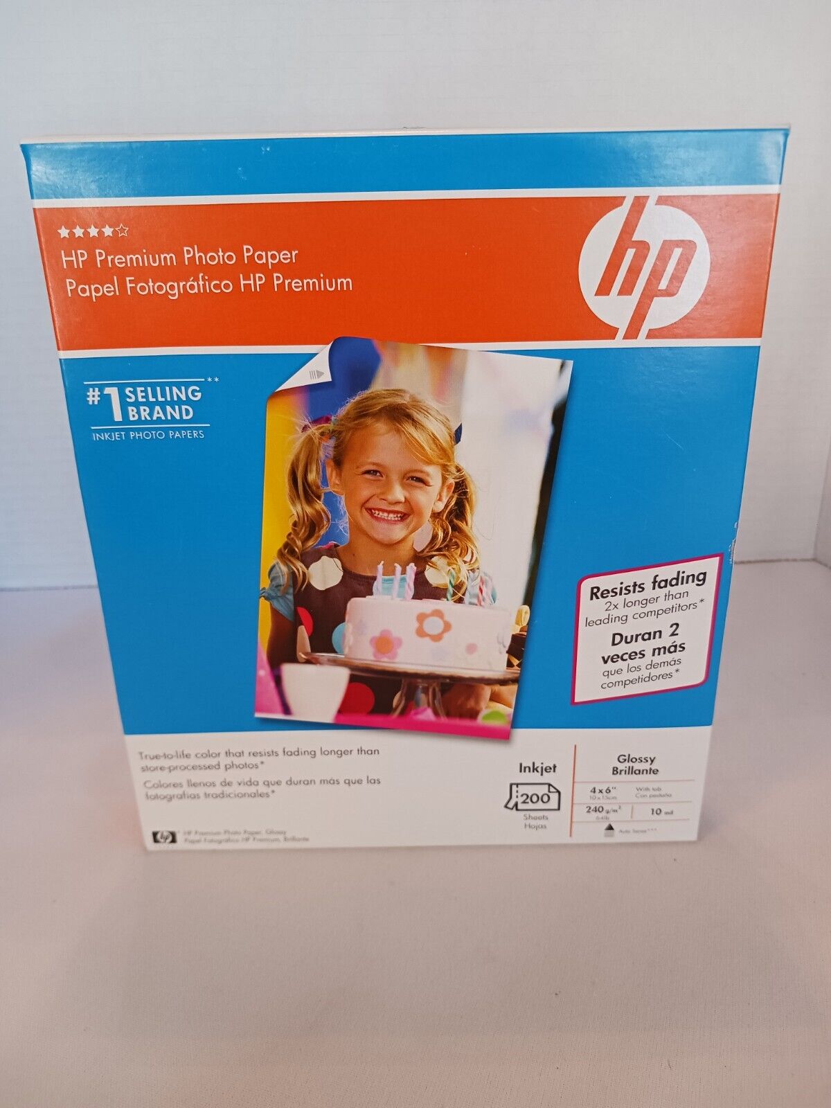 HP Laser Photo Paper Glossy 200 sheets 4x6 Glossy Sealed NEW