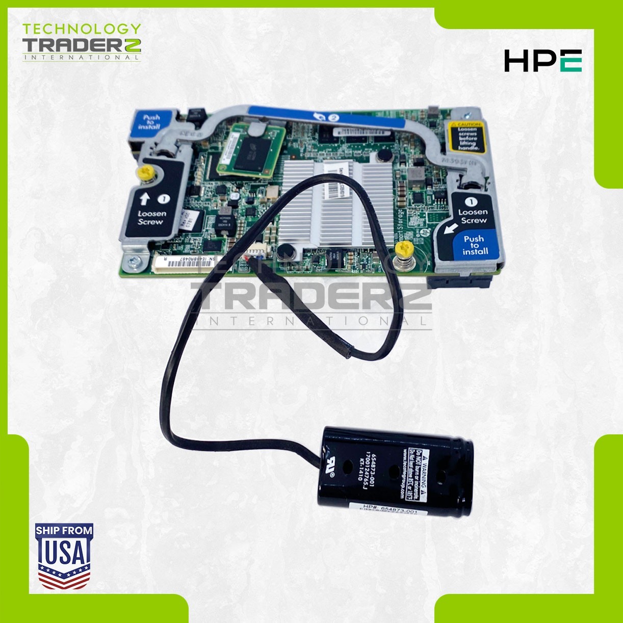 670026-001 HP Smart Array P220I 512MB PCI-E SAS RAID Controller W/ 1x 654873-001