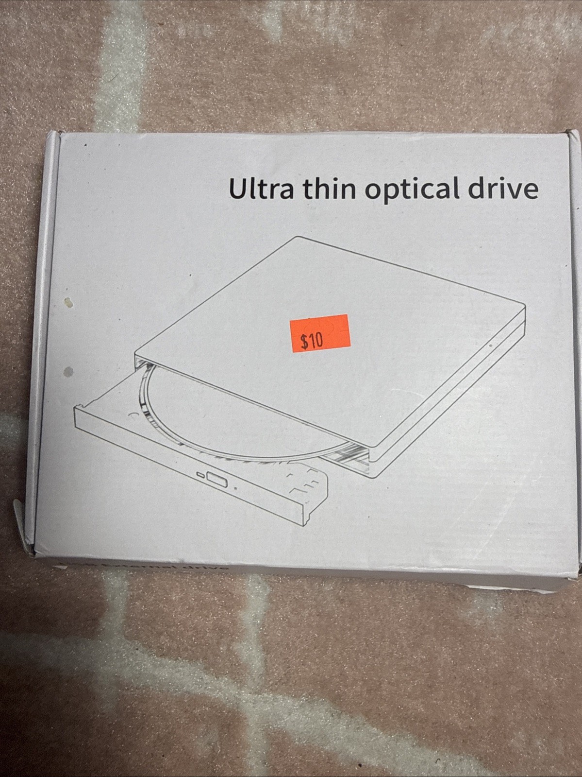 USB COMPUTER SYSTEM EXTERNAL ULTRA THIN UNIVERSAL OPTICAL DRIVE :BD25-1