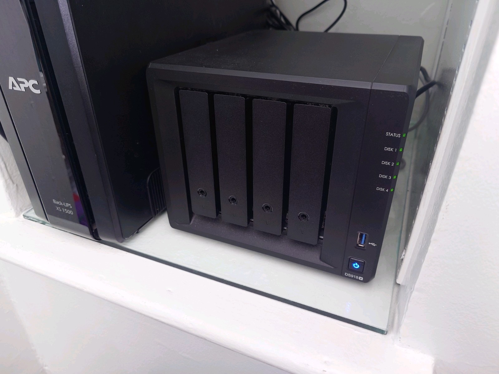 Synology DiskStation DS918+ 60 TB NAS w/ NVME Cache, RAM & Network Upgrades 
