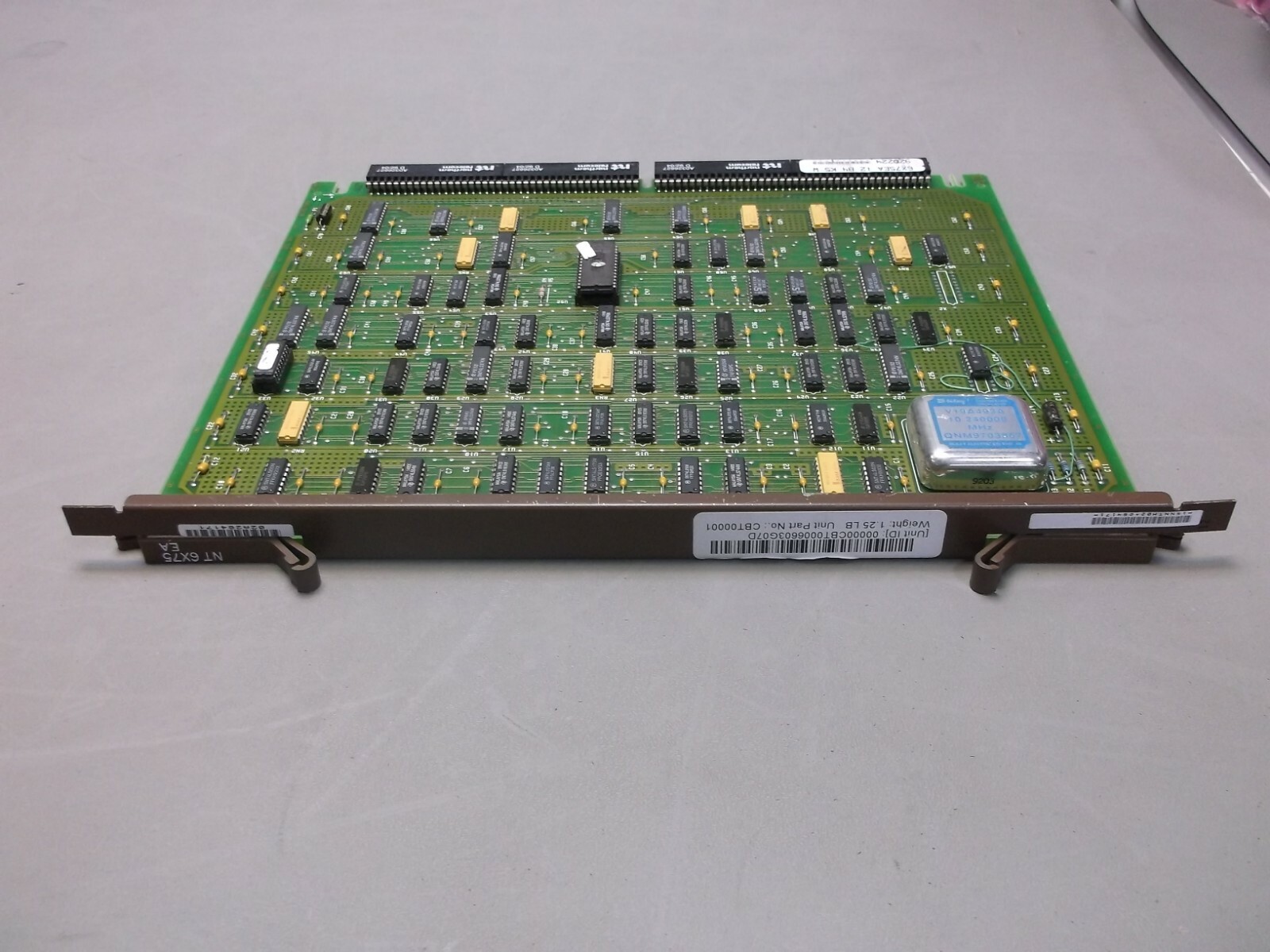 NORTEL NT6X75EA emergency stand alone (ESA) clock and tone circuit card 