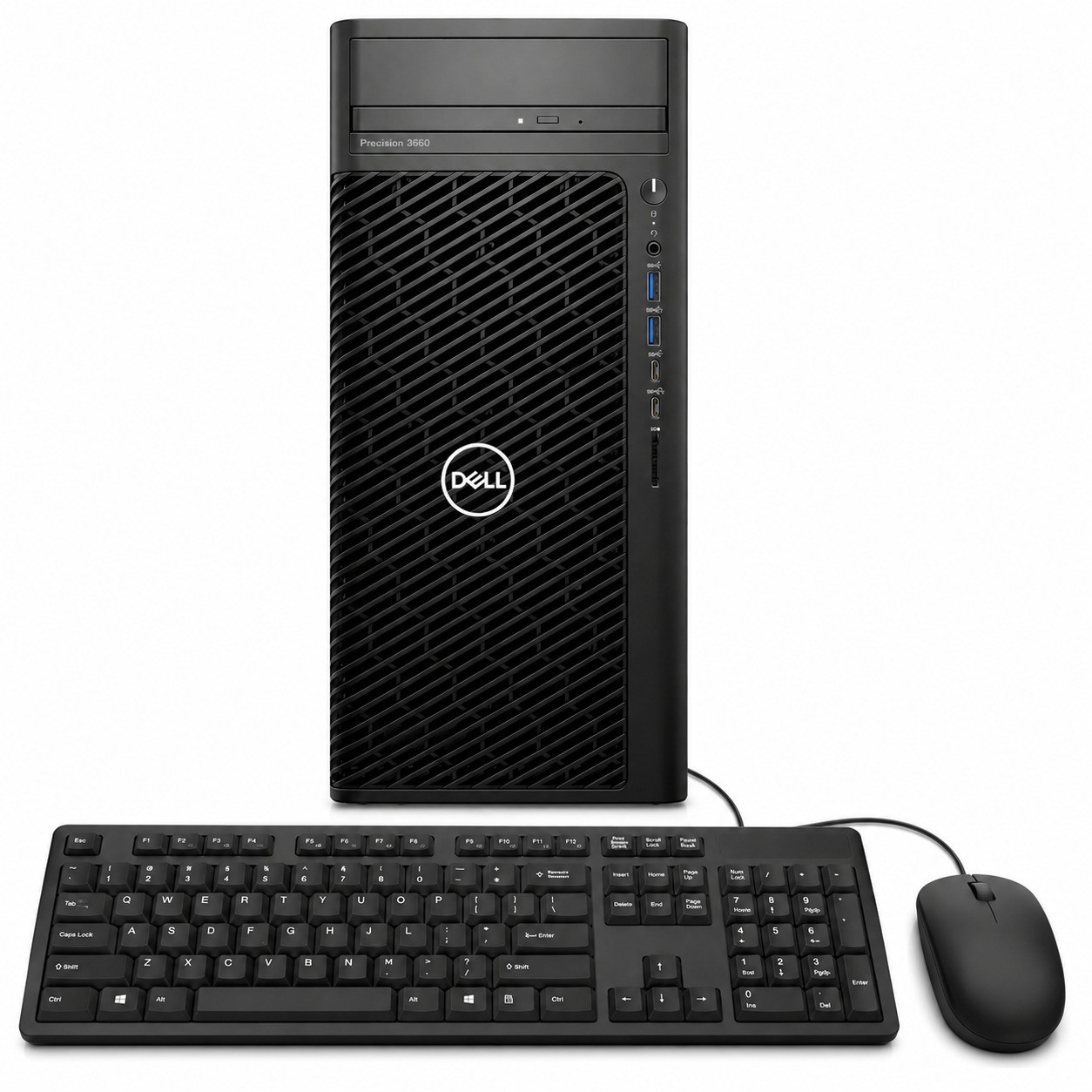 Dell Precision 3660 Desktop Tower i5-13500 16GB 512GB SSD Windows 11 Pro Black