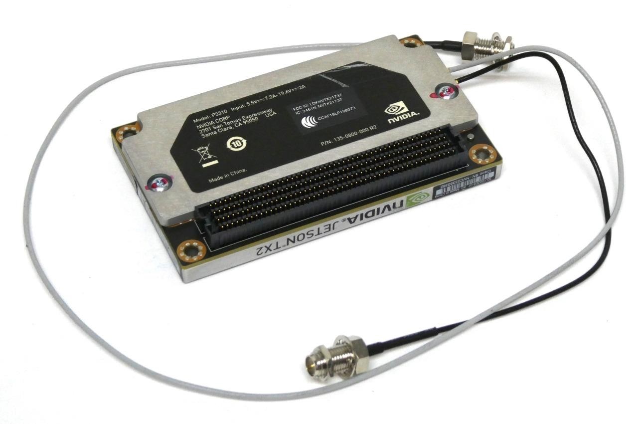 U55845 Nvidia Jetson TX2 Model P3310 PN 1350800000 R2 with Cables G2U