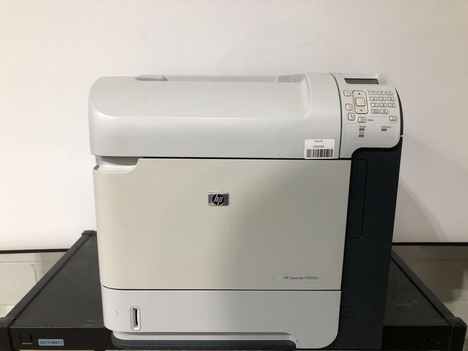 HP LaserJet P4015n Standard Monochrome Laser Printer w/Toner ONLY 7.9K Pgs TESTD