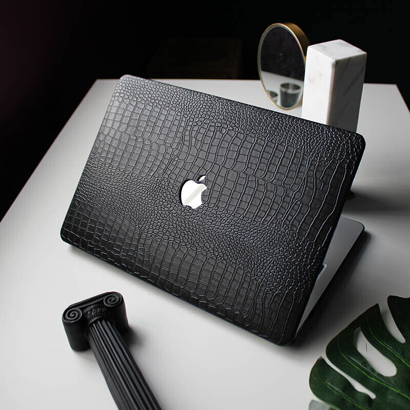 Crocodile Texture Laptop Case For Macbook M3 M2 Air 13 15 Pro 16 14 11 12"
