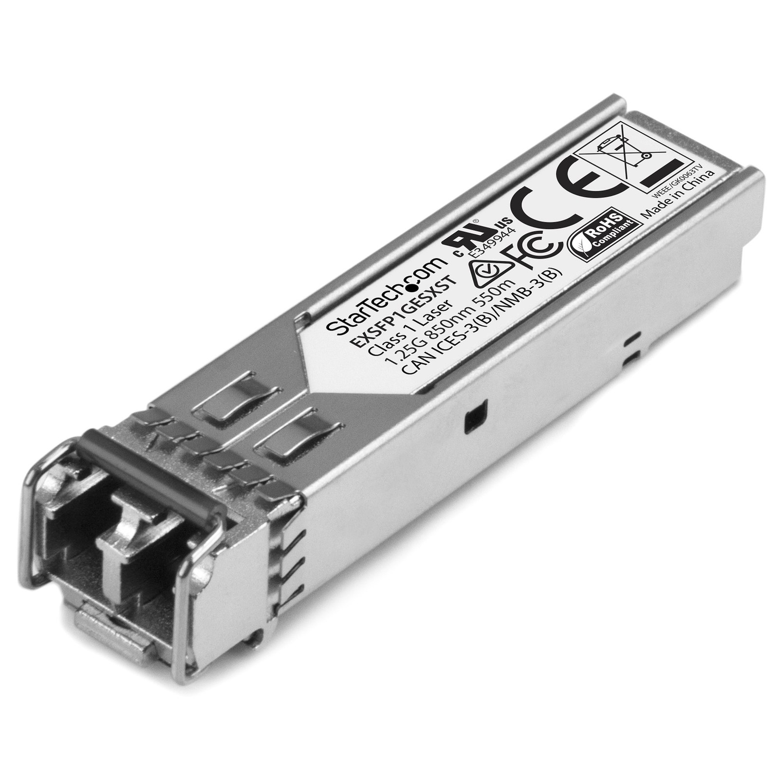 StarTech.com Juniper EX-SFP-1GE-SX SFP Module - 1000BASE-SX, LC MMF 550m, 850nm